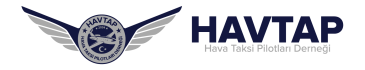 HAVTAP | Hava Taksi Pilotları Derneği Logosu