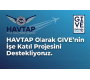 HAVTAP, GİVE “İşe Katıl Projesi”ne Destek Veriyor!